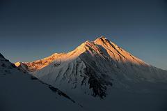 05 Sunrise On Shartse II, Lhotse Shar Middle And Main, Mount Everest Northeast Ridge, Pinnacles And Summit From The Climb From Lhakpa Ri Camp I To The Summit